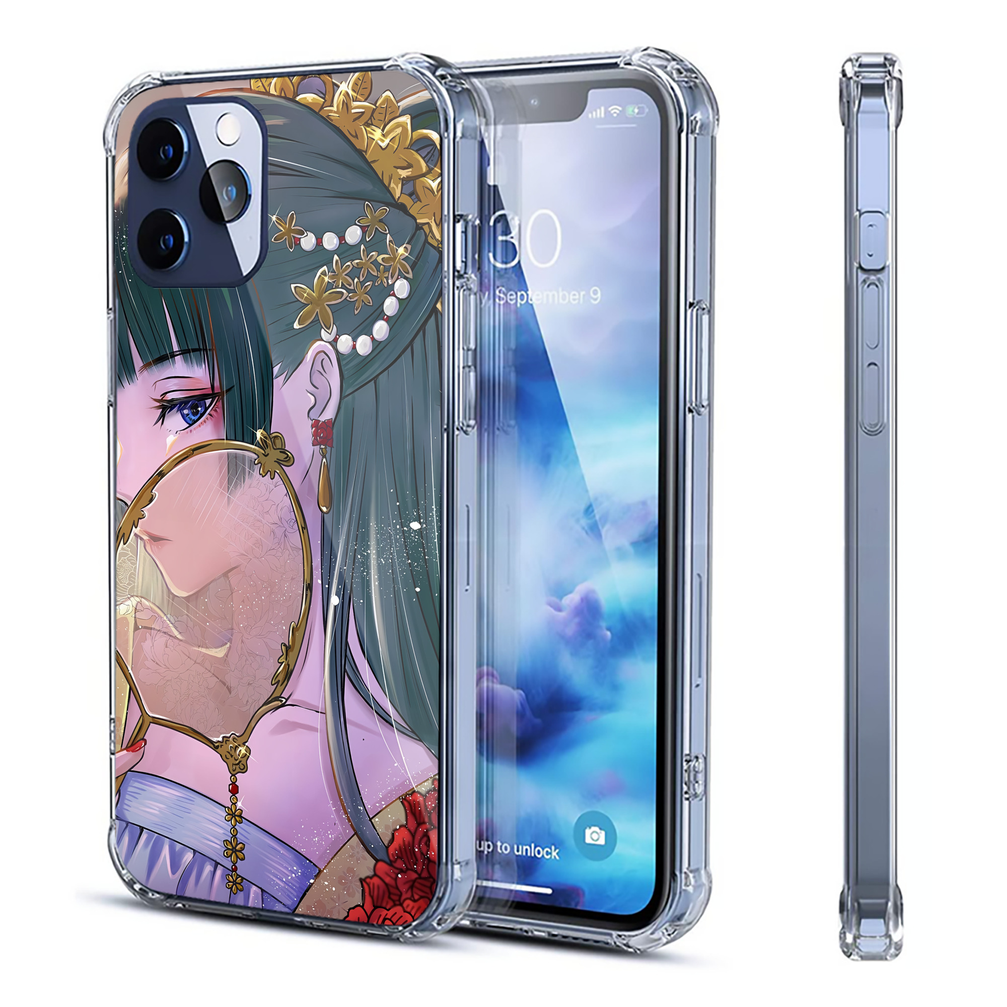 （画像用） 薬屋のひとりごと The Apothecary Diaries 【iPhone 12シリーズ対応】透明スマホケース（クリアソフトケース）